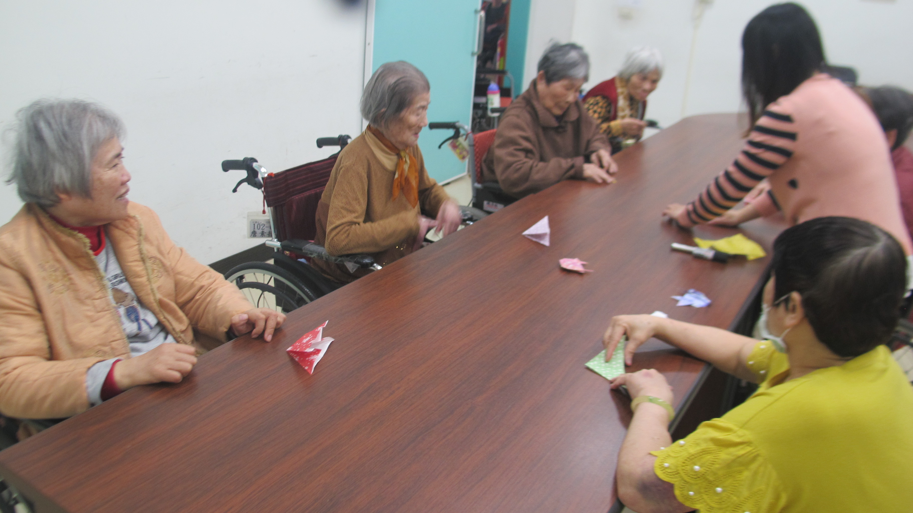 2021-02-23志工摺紙活動