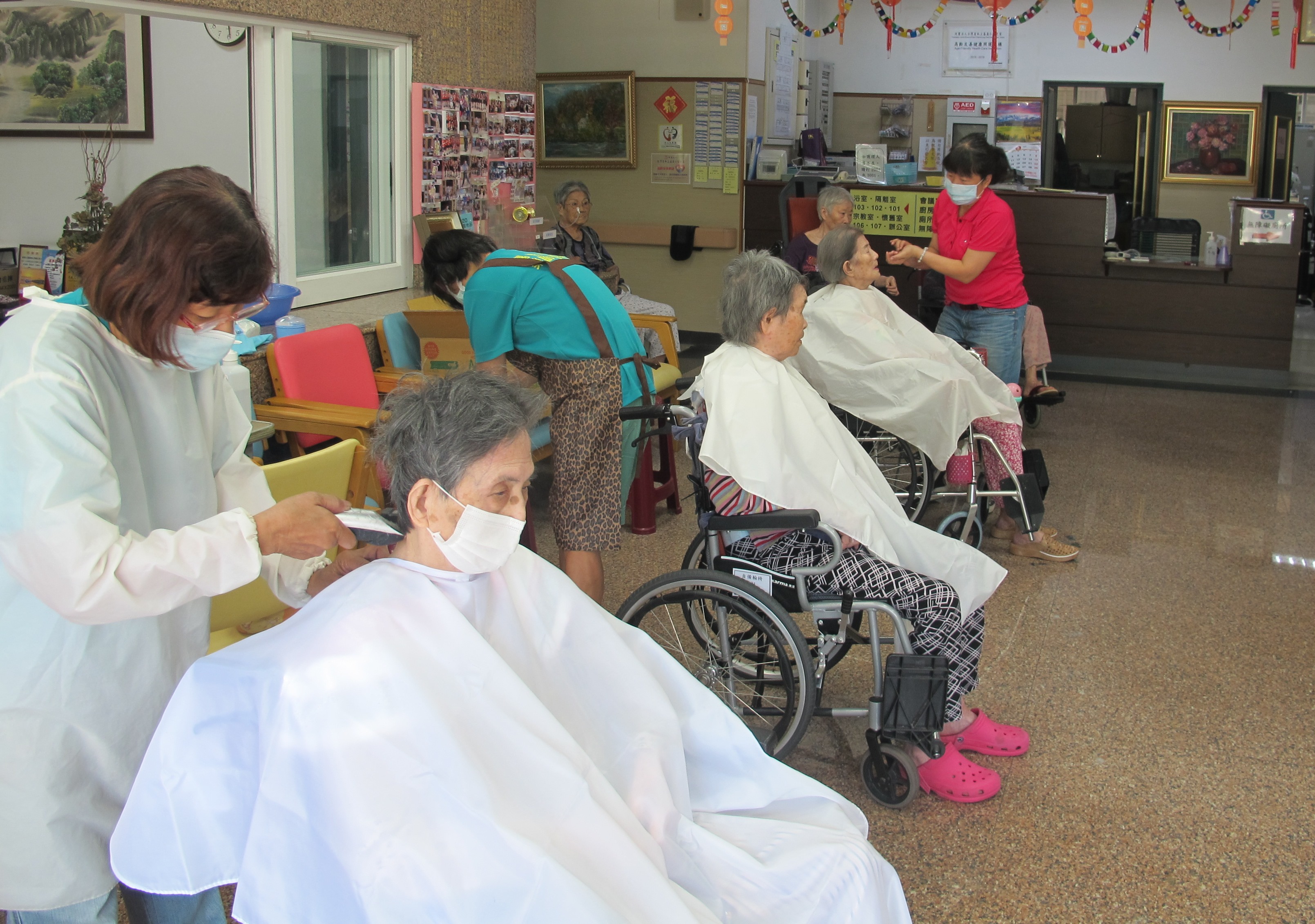 2020-08-05嘉義樂齡中心義剪活動